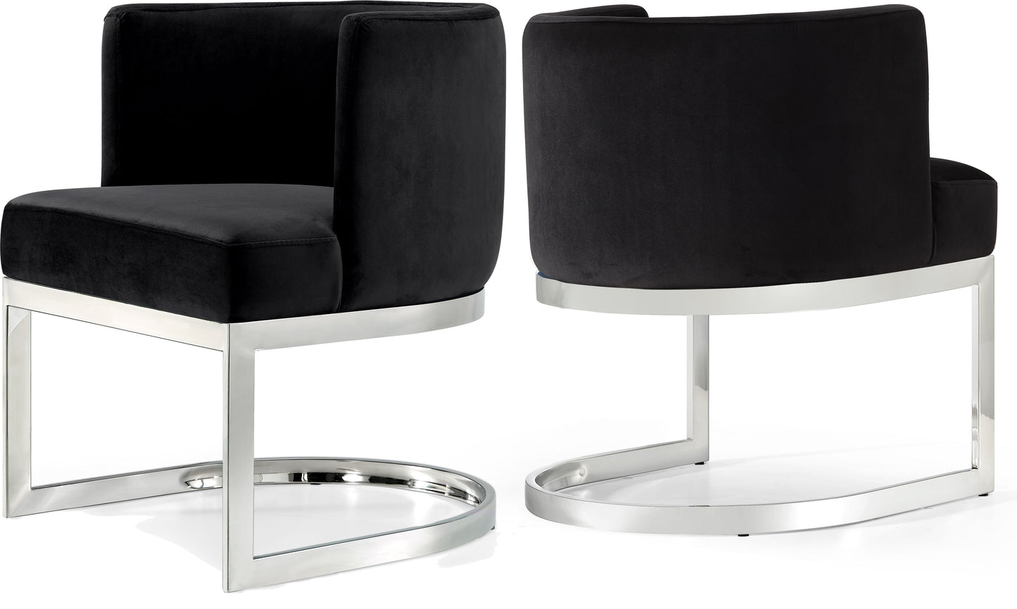 Gianna - Dining Chair with Chrome Legs