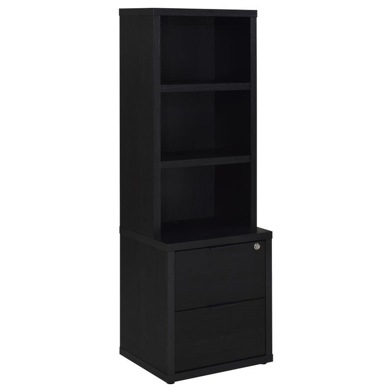 Westpark - 3 Piece Wall Unit Bookcase Set With USB