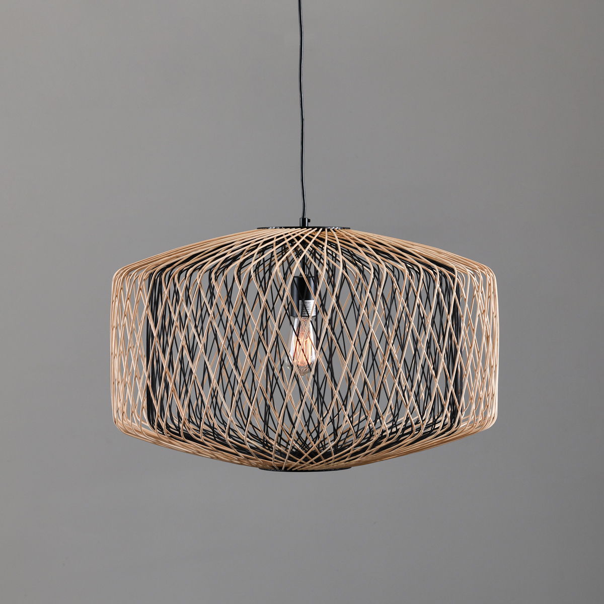 Estella - Pendant - Natural/Black