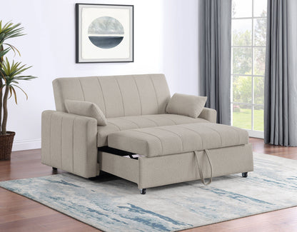 Portland - Boucle Upholstered Sleeper Sofa Bed