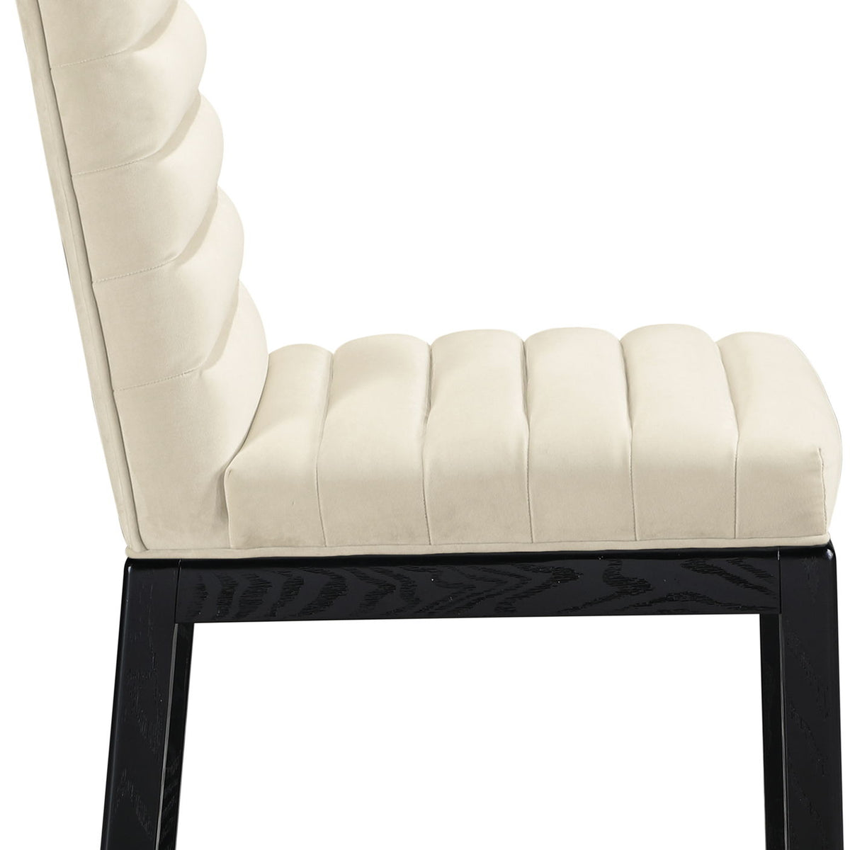 Evelyn - Dining Chair With Black Legs