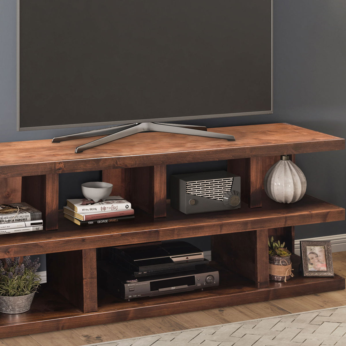 Sausalito - TV Stand Console For TVs Up To 70" - Whiskey