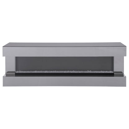 Vallerie - TV Stand With Visual Flame Box