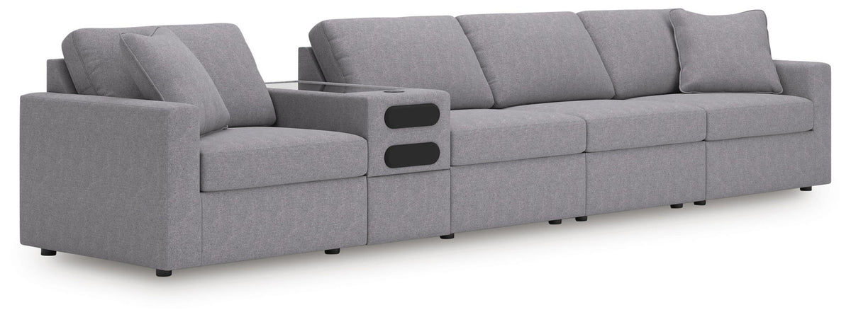 Modmax - Straight Sectional - Granite
