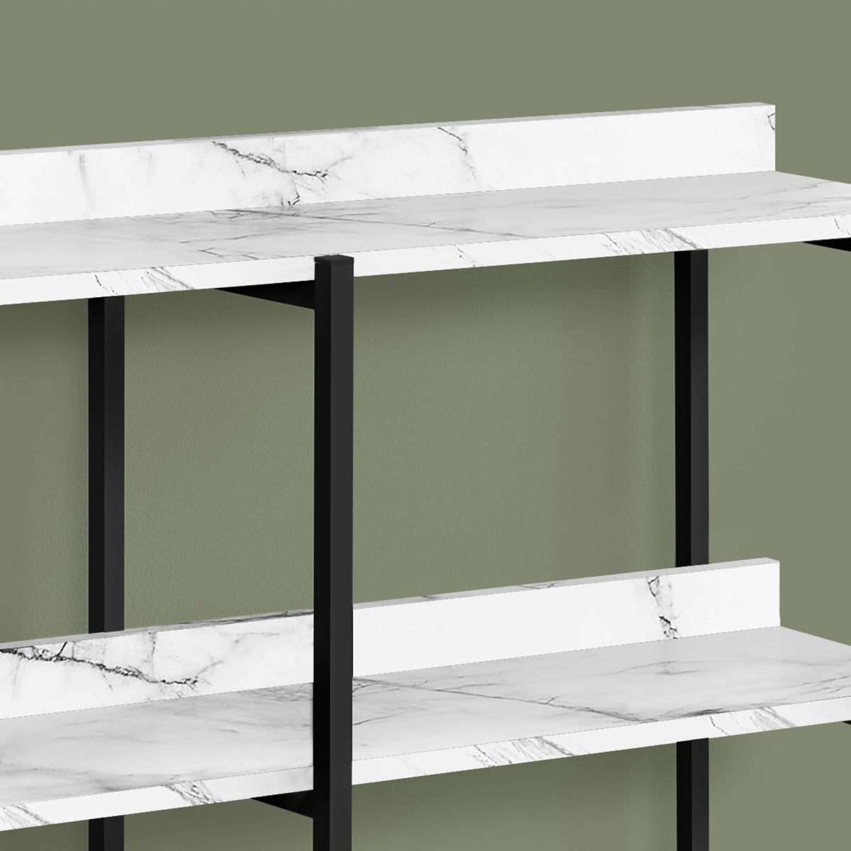 Accent Console Table For Entryway, 3 Tier Design