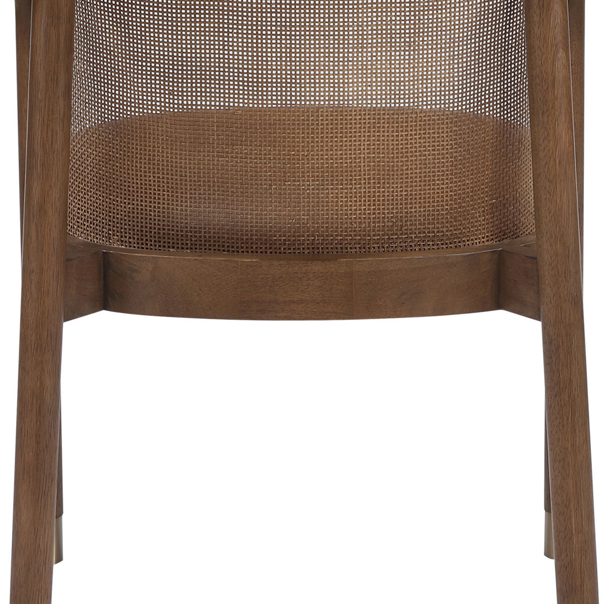 Sylvan - Vegan Leather Dining Chair (Set of 2) - Brown Frame