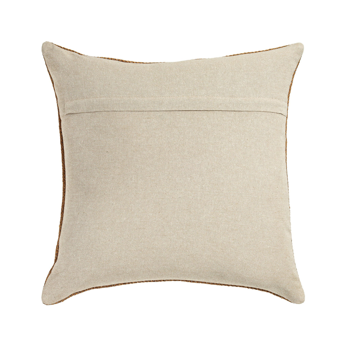 Terra - 20" Square Wool and Jute Kilim Throw Pillow - Mesa