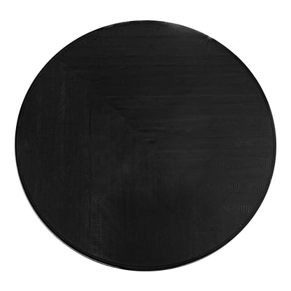 Parq - Acacia Round Dining Table - Black