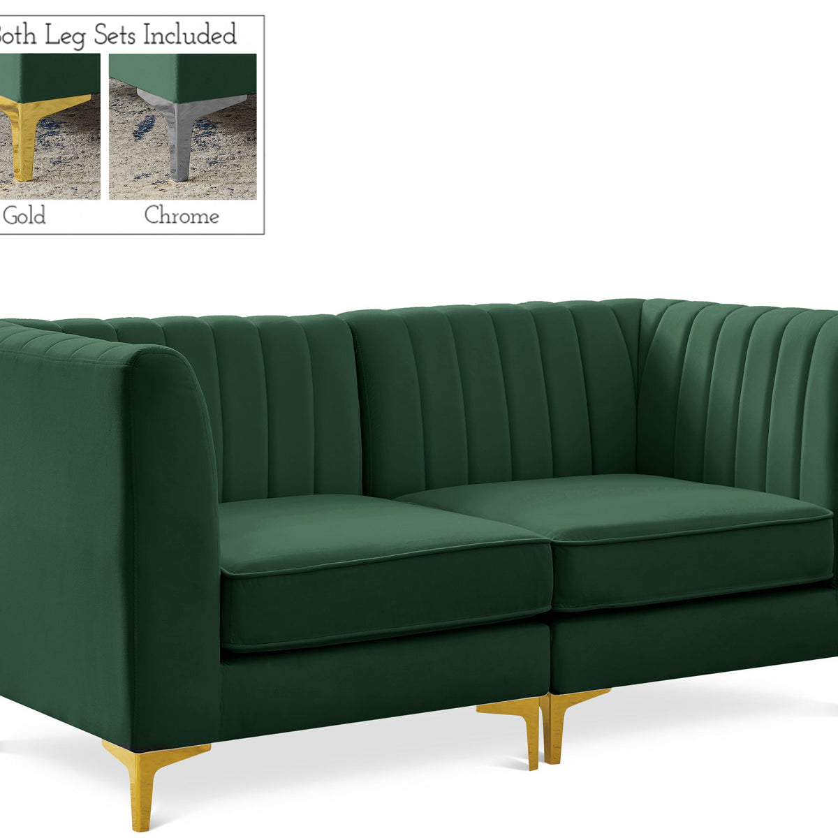 Alina - 2 Piece Modular Sectional