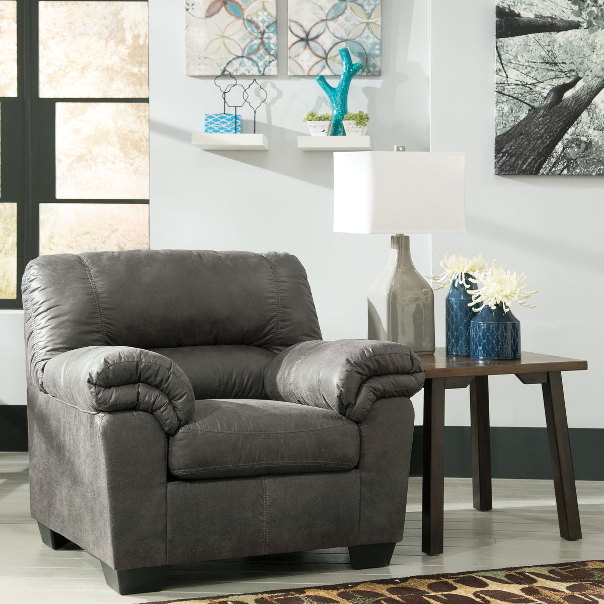 Bladen - Chair, Ottoman