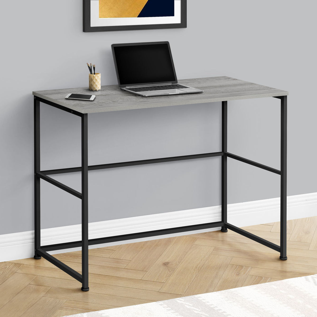 Computer Desk, Home Office, Laptop, Left Right Set-Up, Storage Drawers, Work, Contemporary, Modern