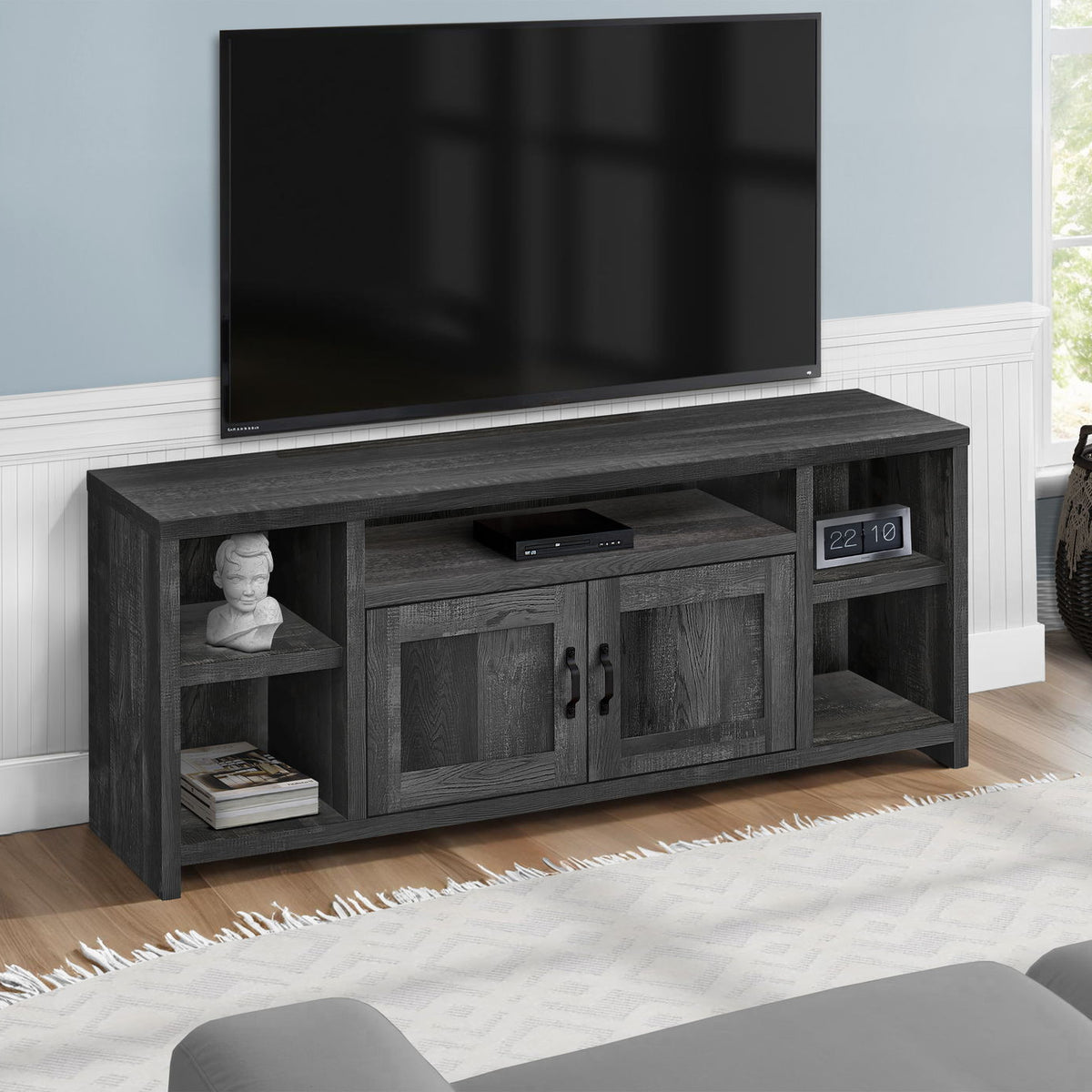 TV Stand Console Media Entertainment Center Storage Cabinet For Living Room