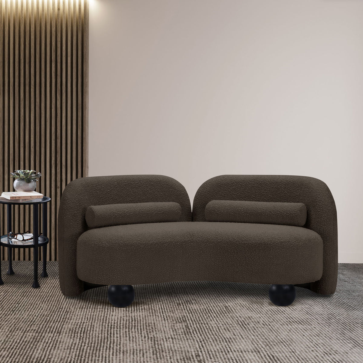 Daphne - Boucle Loveseat