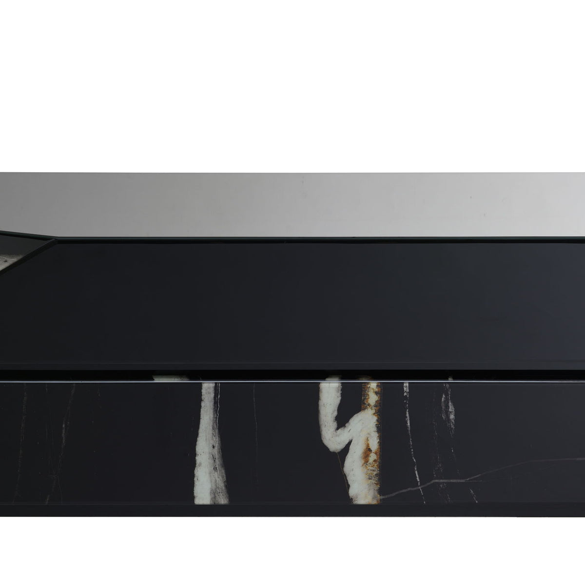 Wenona - Mirrored Coffee Table - Black