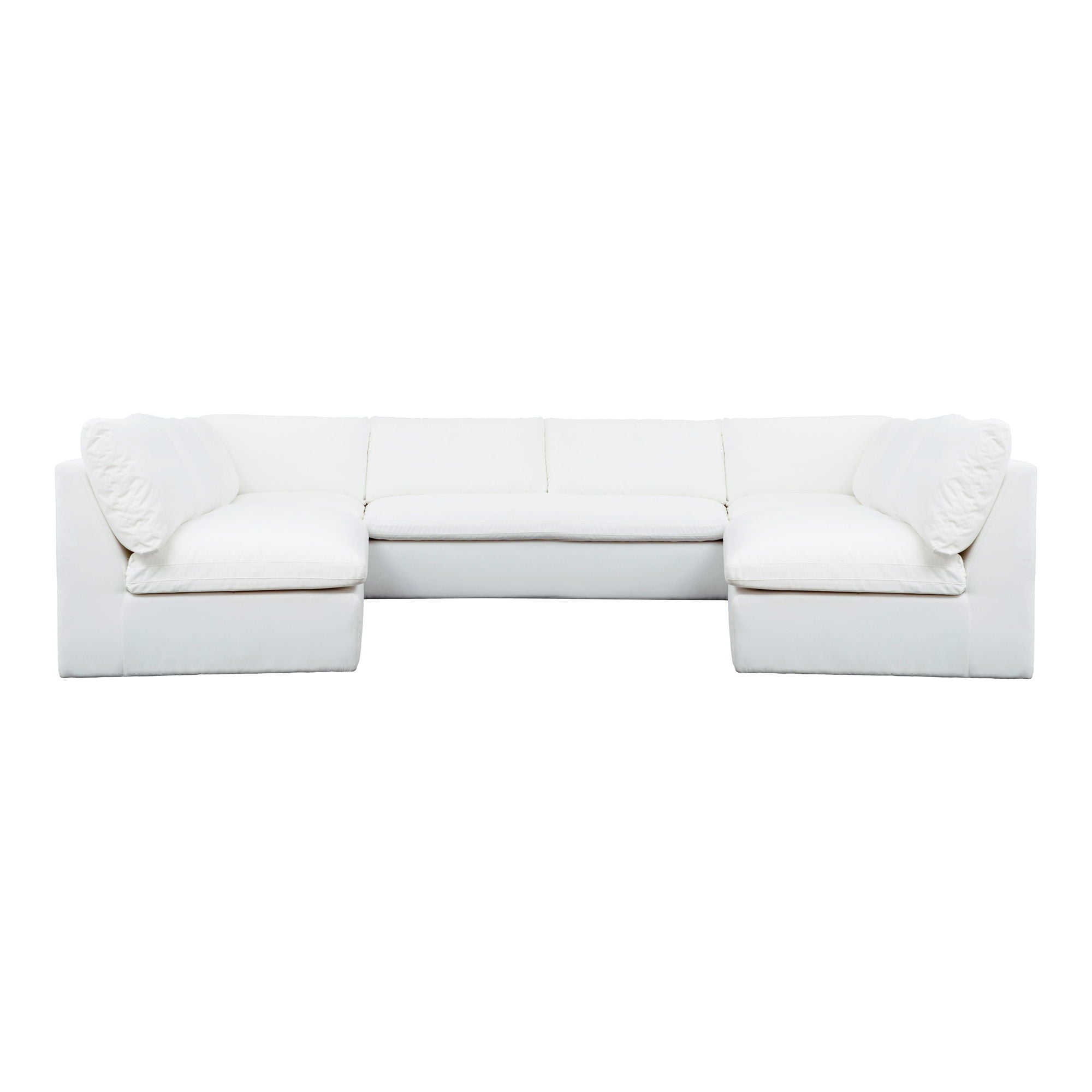 Miles - 5 Piece Outdoor Modular - White