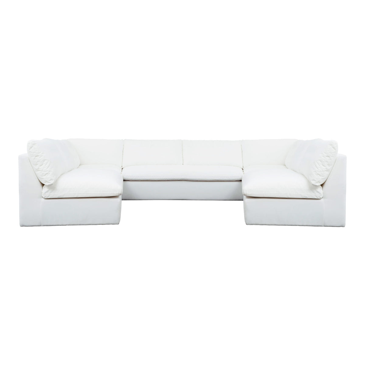 Miles - 5 Piece Outdoor Modular - White