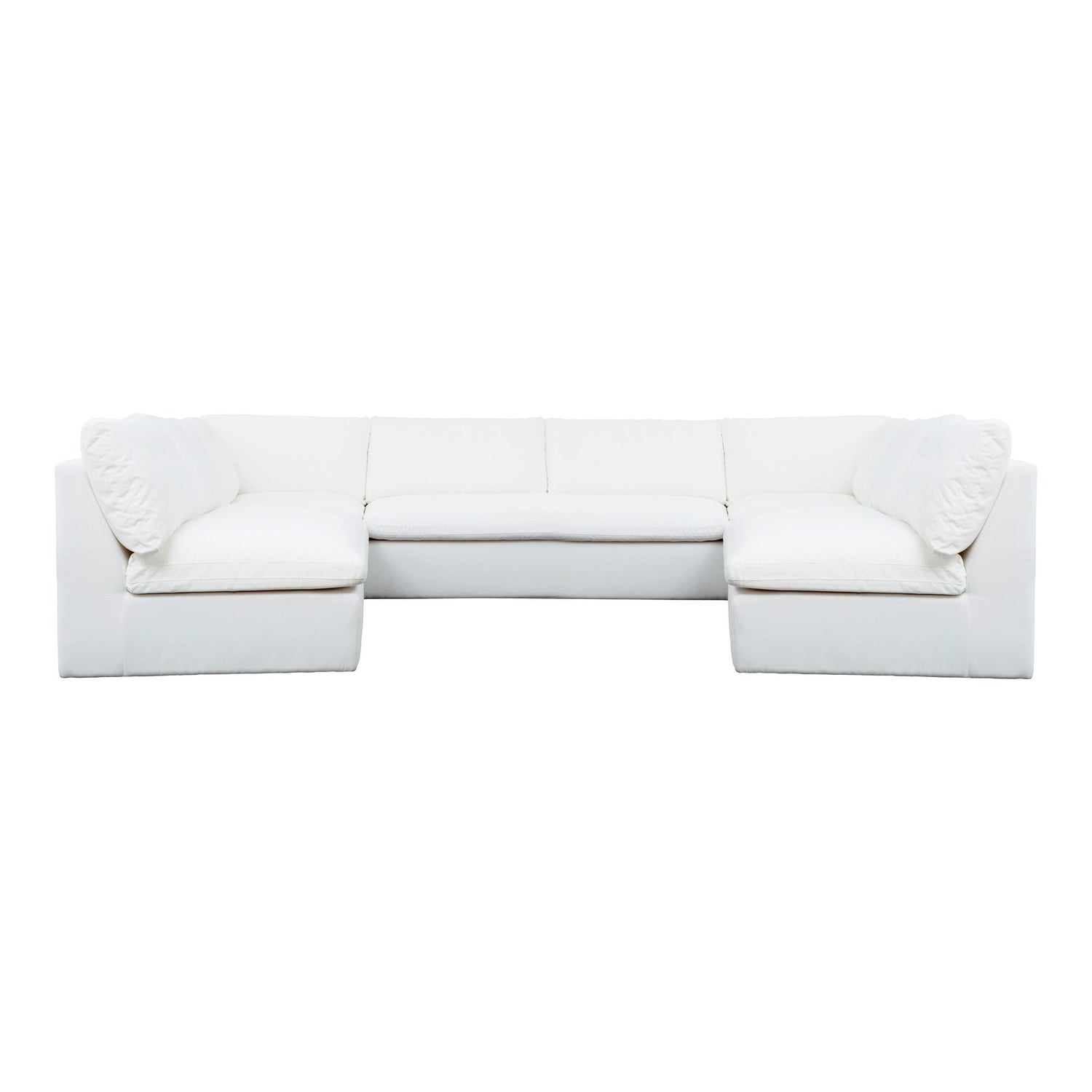 Miles - 5 Piece Outdoor Modular - White