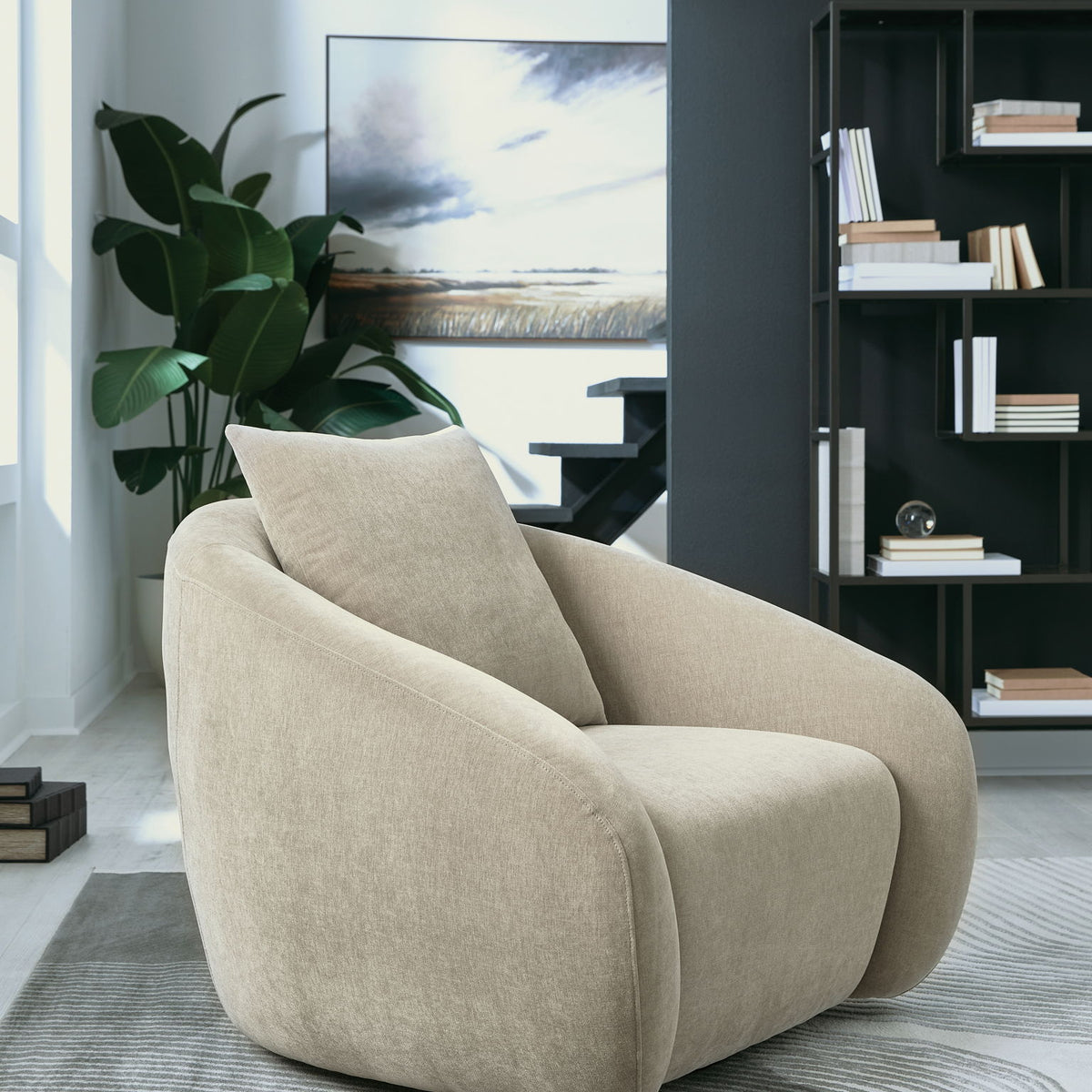 Yahya - Swivel Accent Chair