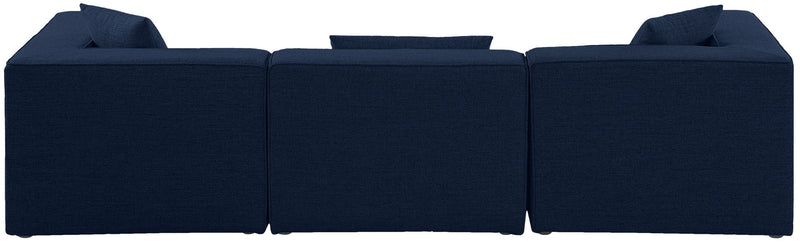 Cube - Linen Modular 3 Seat Sofa