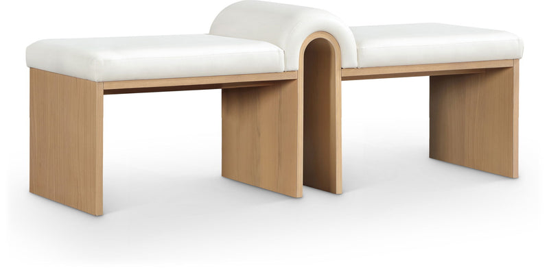 Delphine - Bench - Natural Base