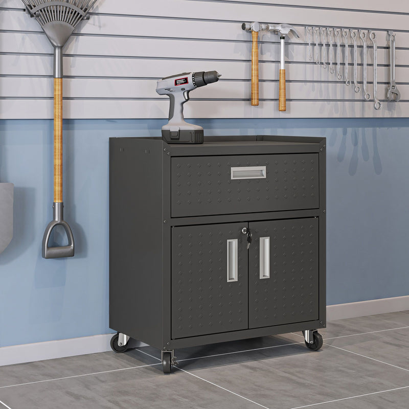 Manhattan Fortress - Rolling Garage Cabinet
