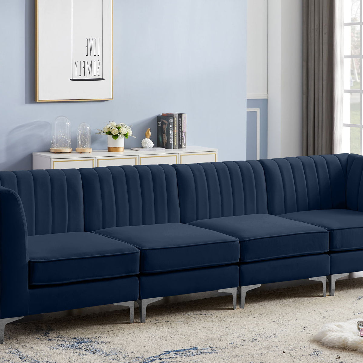 Alina - Modular 4 Seat Sofa