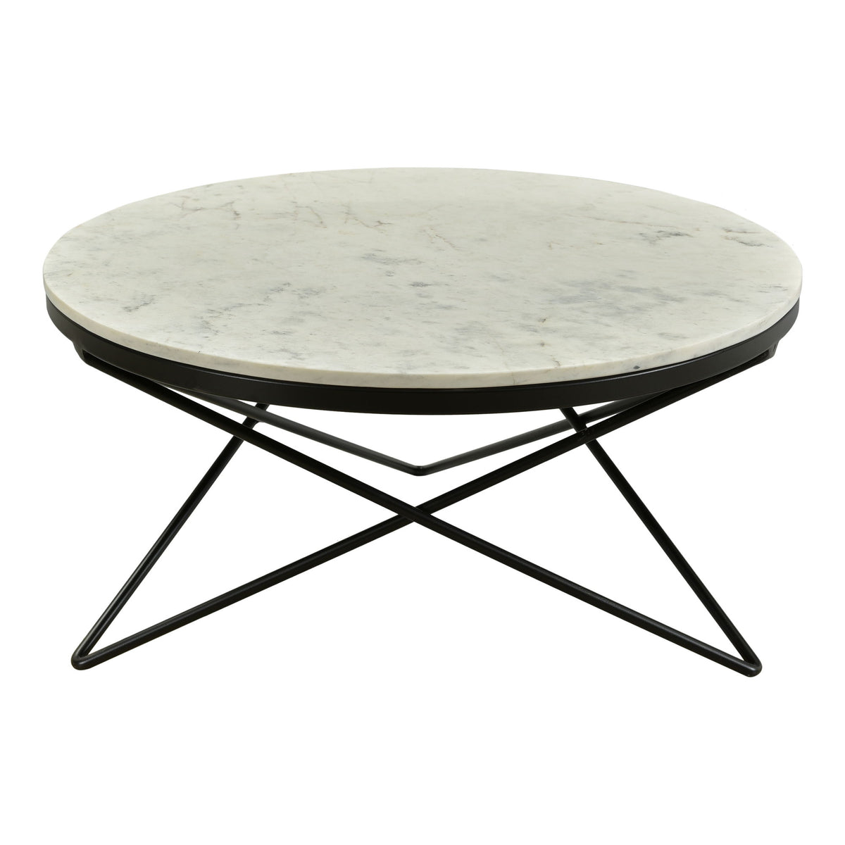 Haley - Coffee Table Black Base - Black