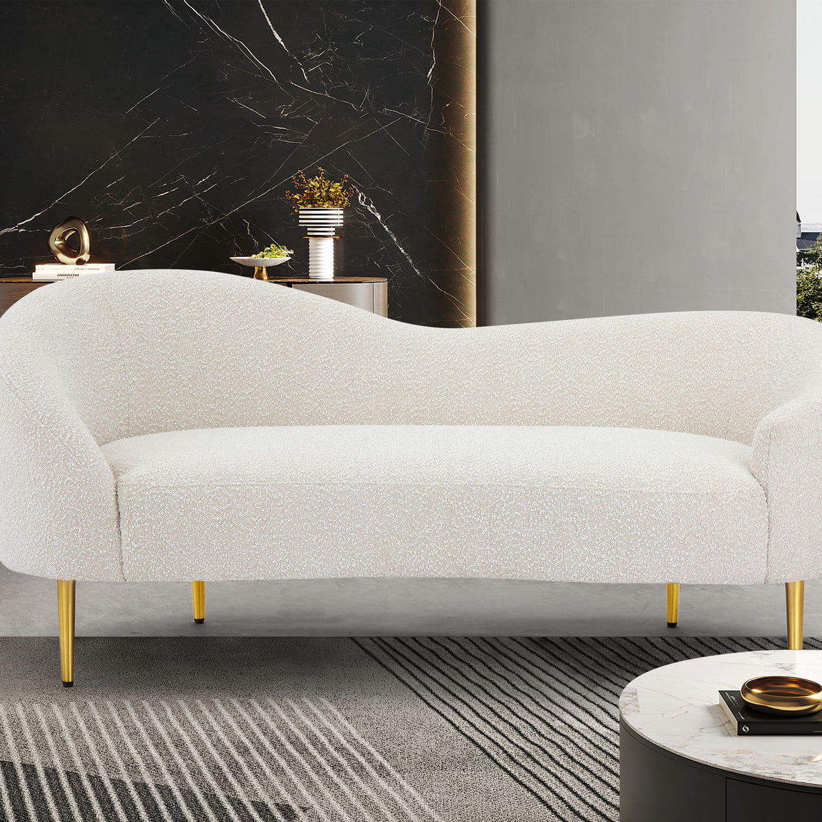 Ritz - Boucle Loveseat