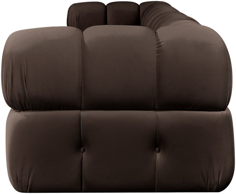 Orin - Fabric Velvet 4 Piece Modular Sofa