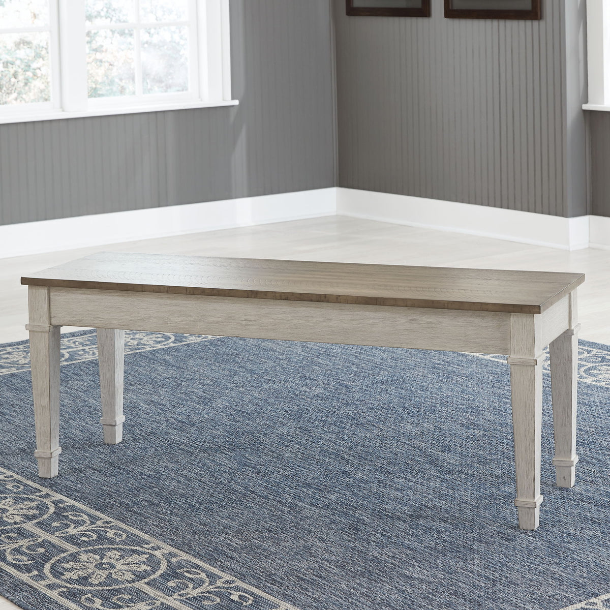 Skempton - Storage Bench - White