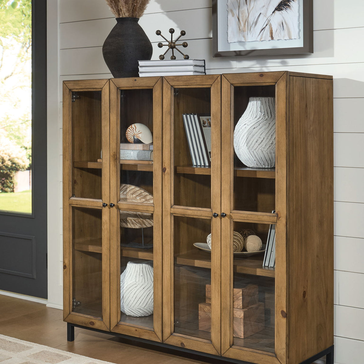 Wrenridge - Gray Brown - Accent Cabinet
