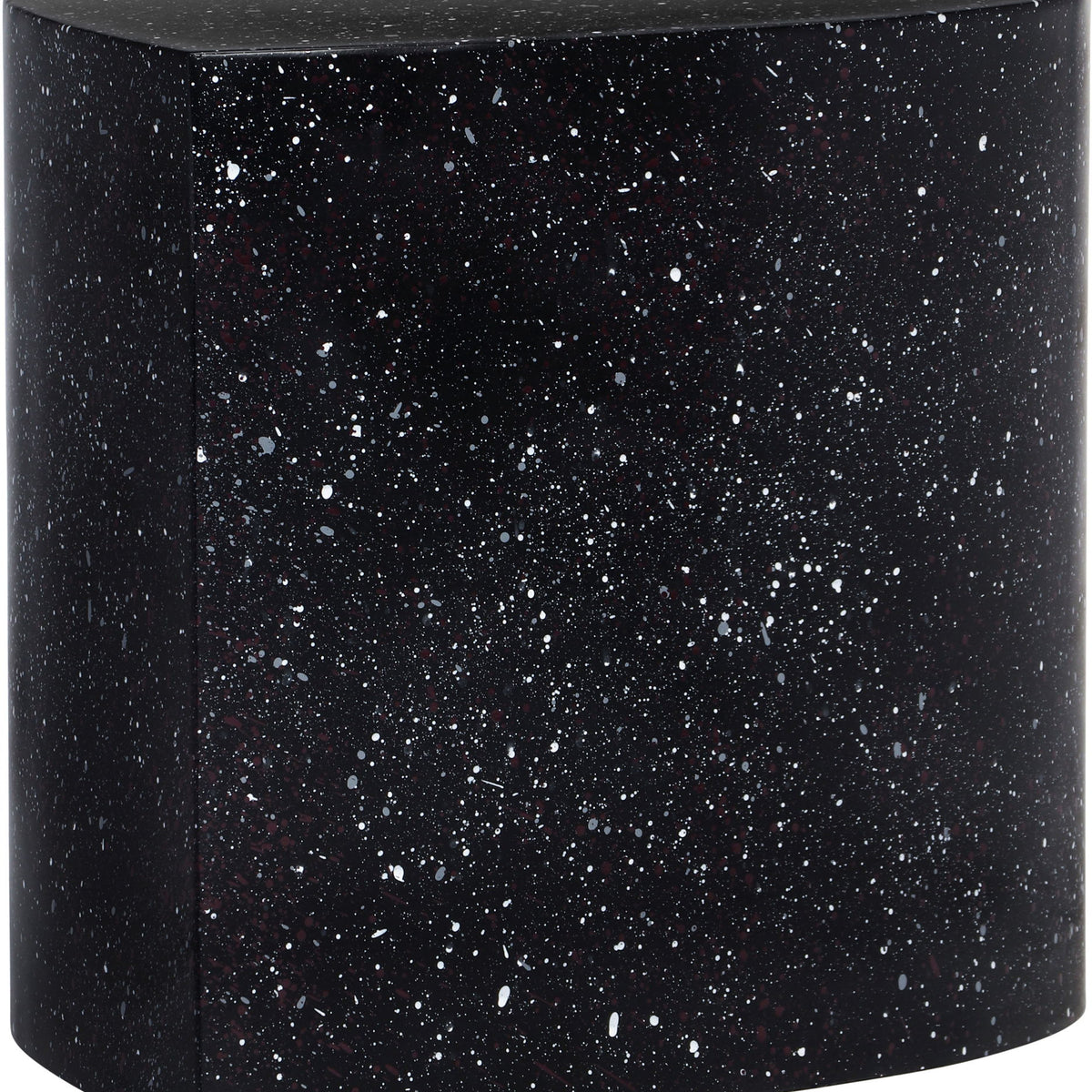 Petal - Iron Coffee Table - Black Terazzo