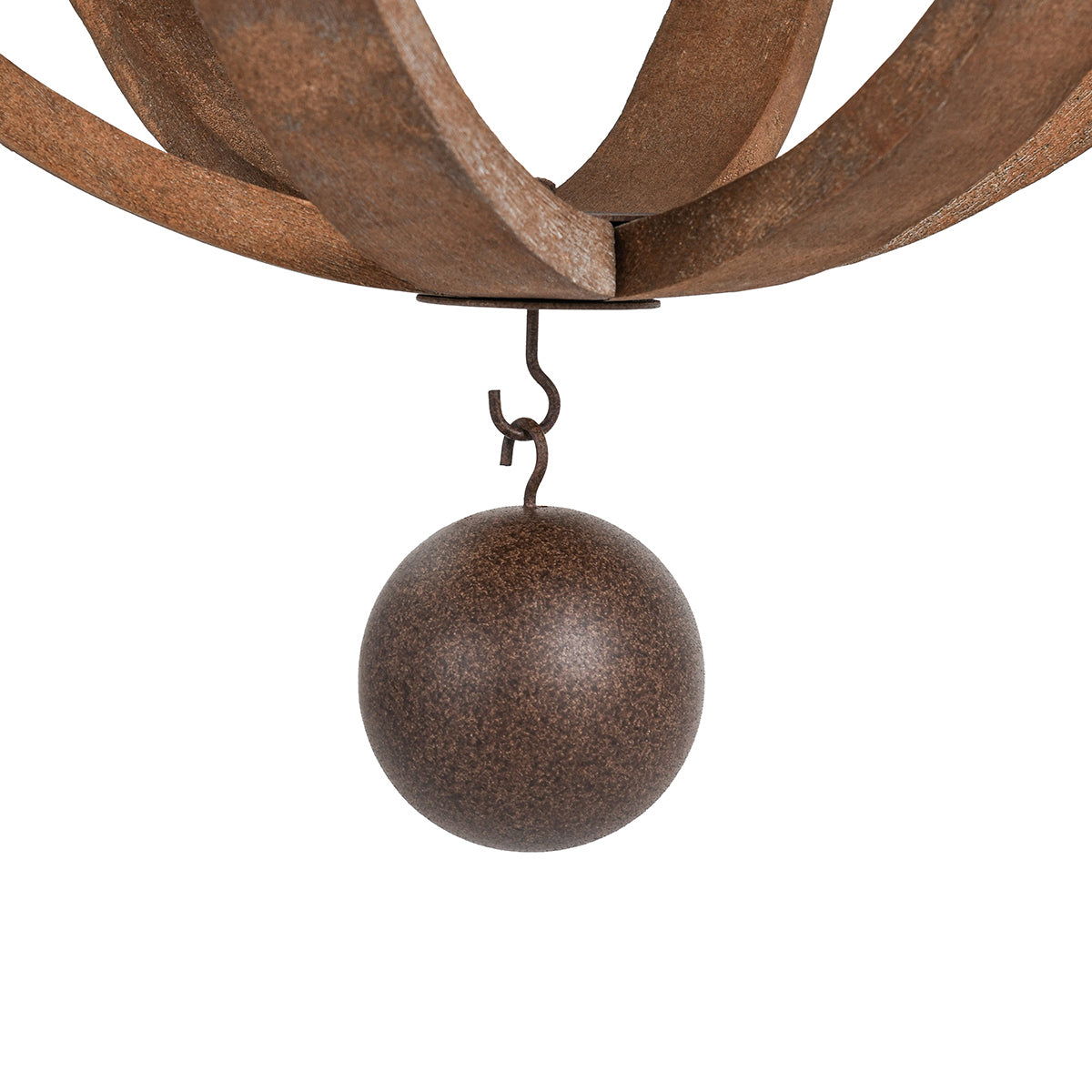 Tarsus - Iron Round Chandelier - Bronze