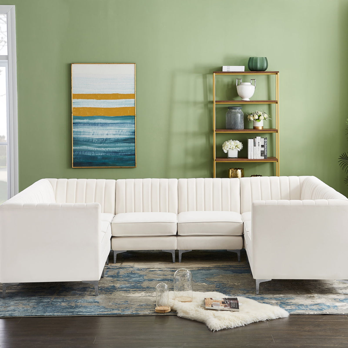 Alina - 8 Piece Modular Sectional