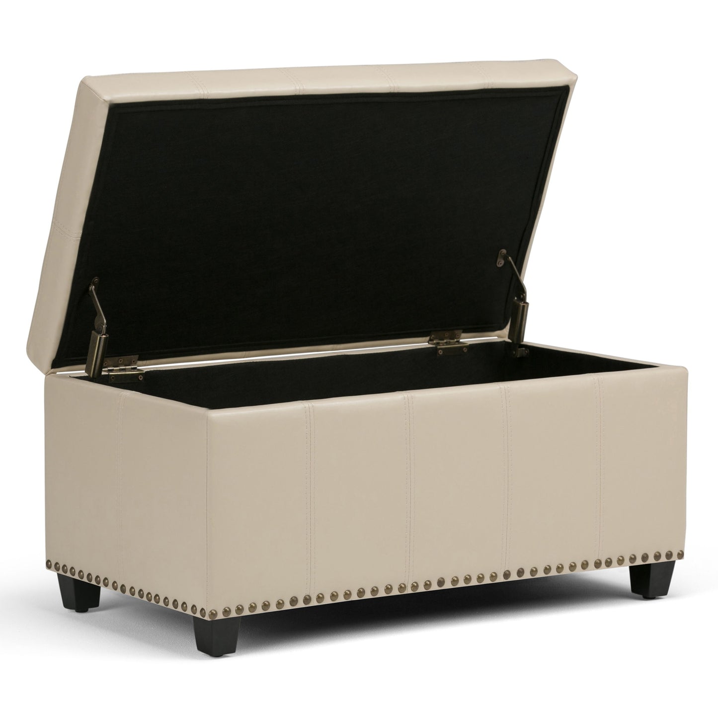 Amelia - Transitional Storage Ottoman Bench