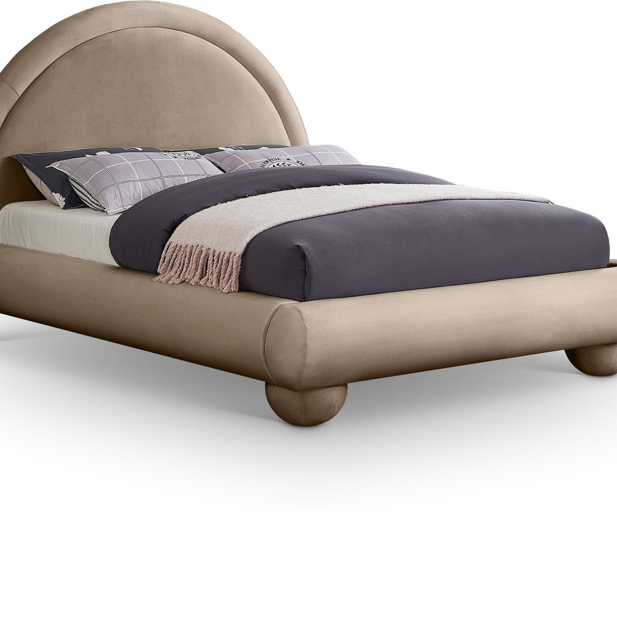 Madrid - Velvet Upholstered Bed