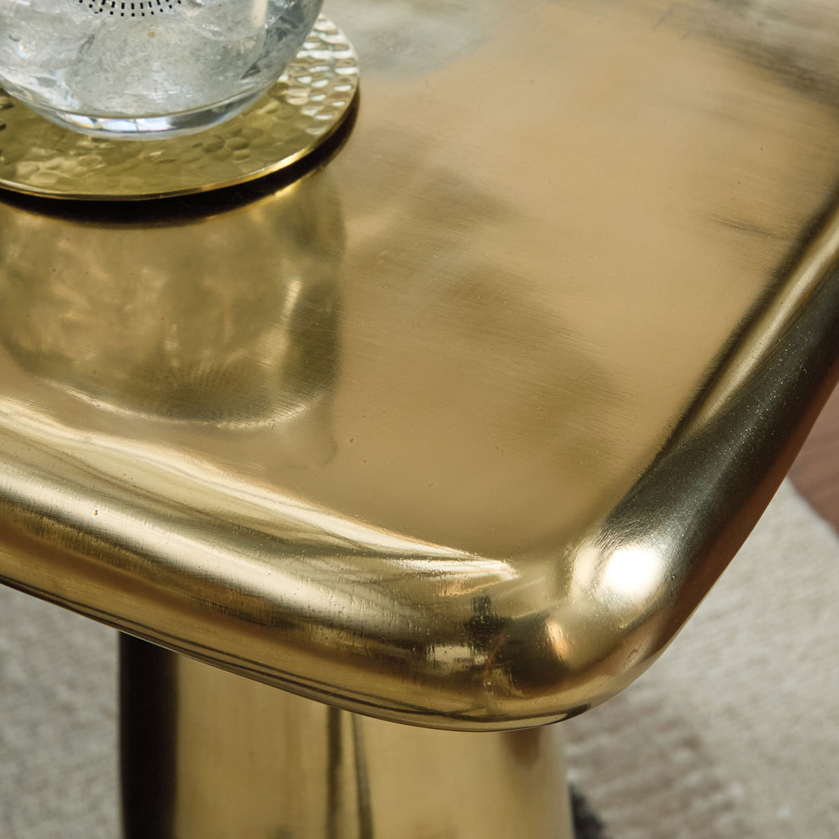 Dallenburg - Accent Table - Gold Finish