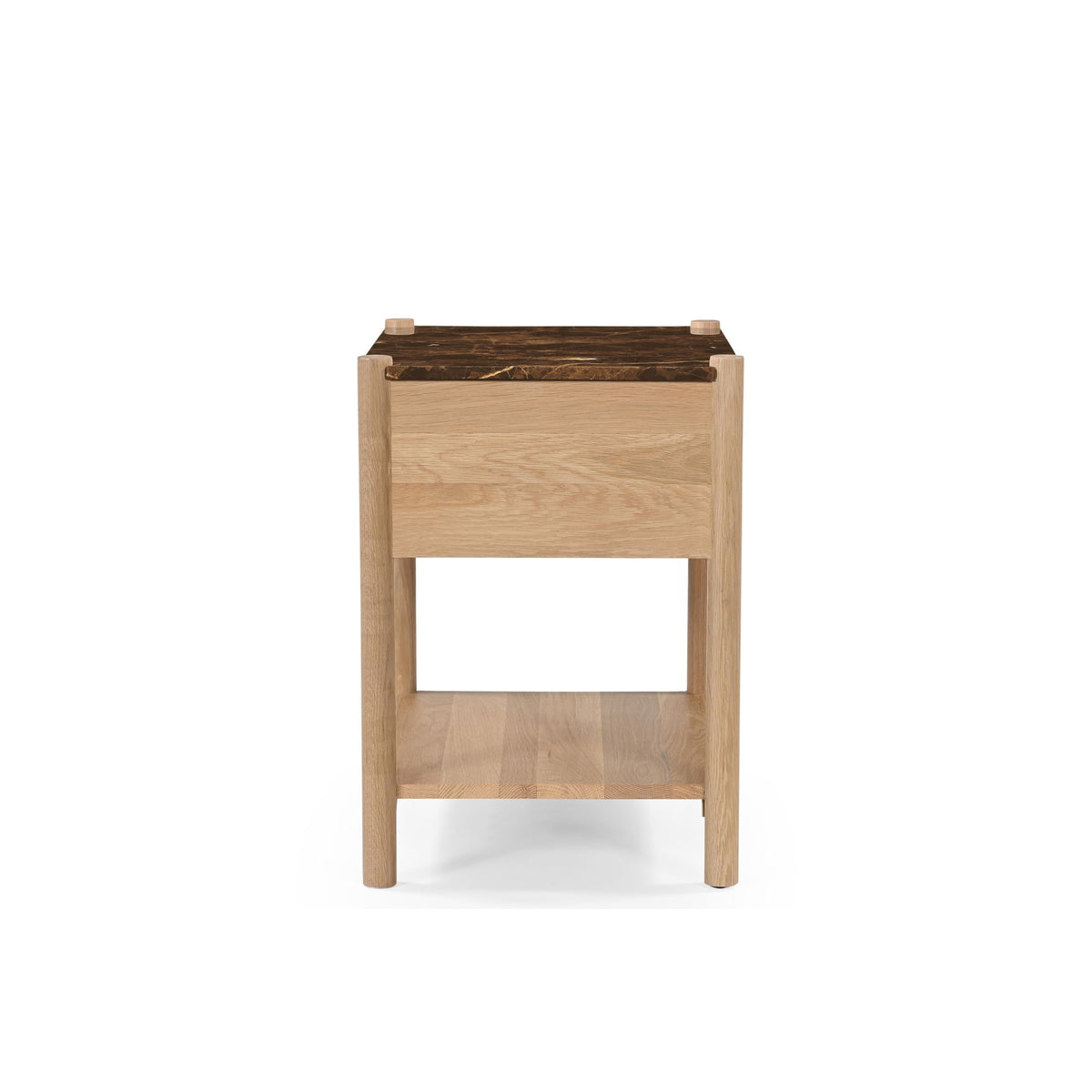 Elio - Nightstand - Dark Emperador