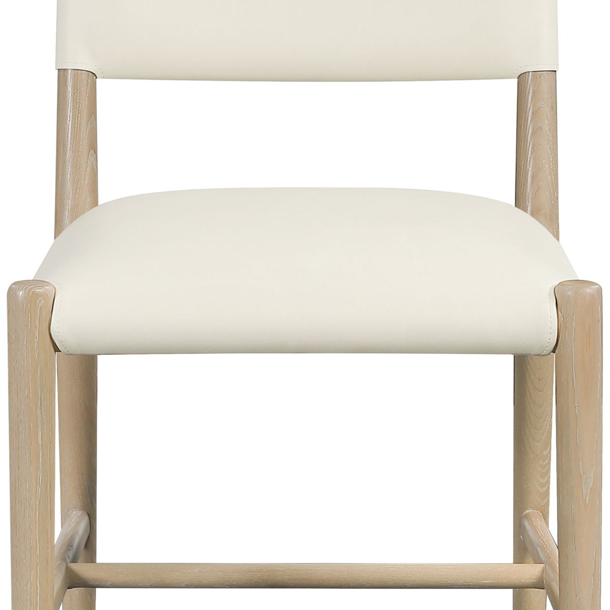 Andie - Vegan Leather Upholstered Dining Chair (Set of 2) - Natural Base