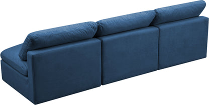 Plush - Modular Armless 3 Seat Sofa