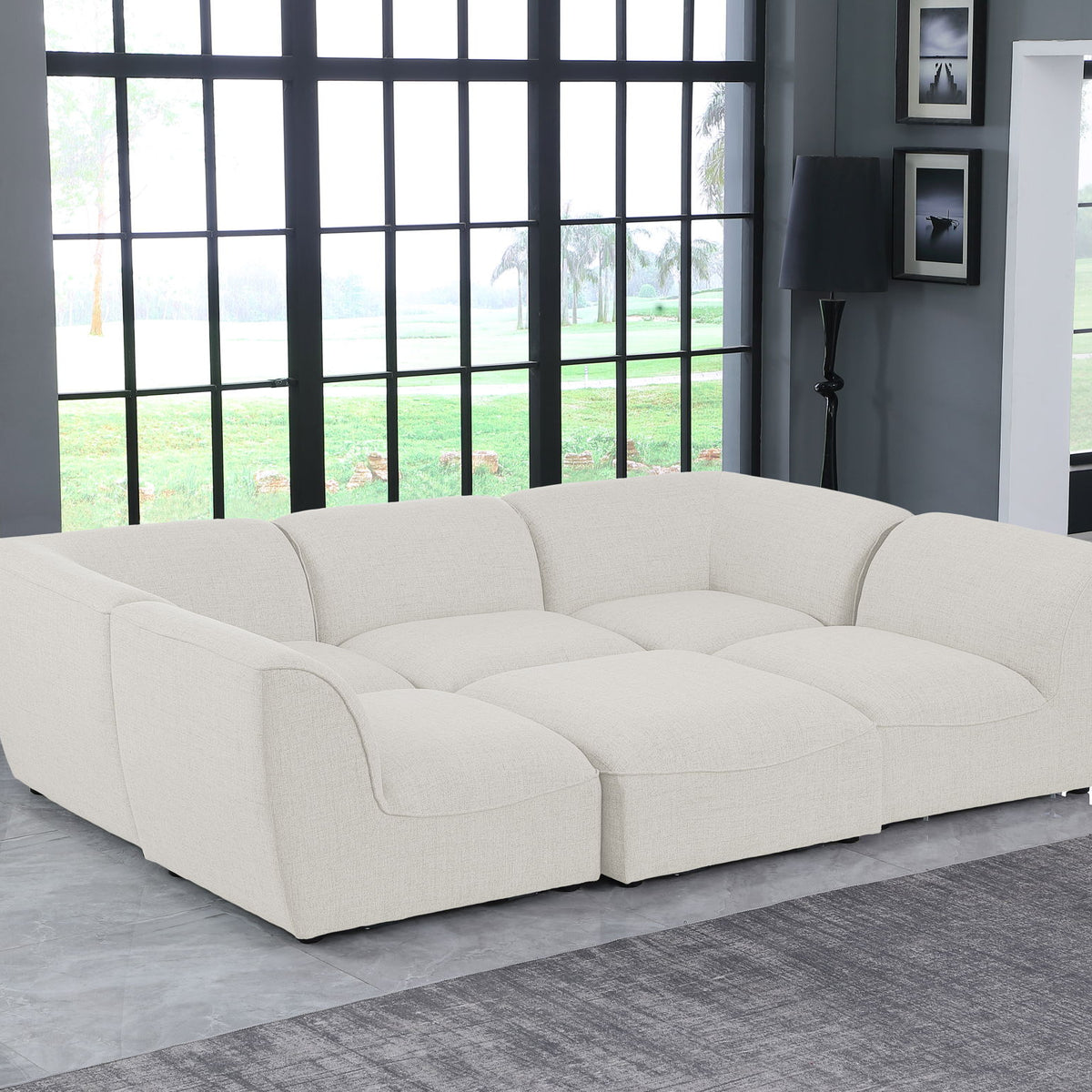 Miramar - 6 Piece Modular Sectional