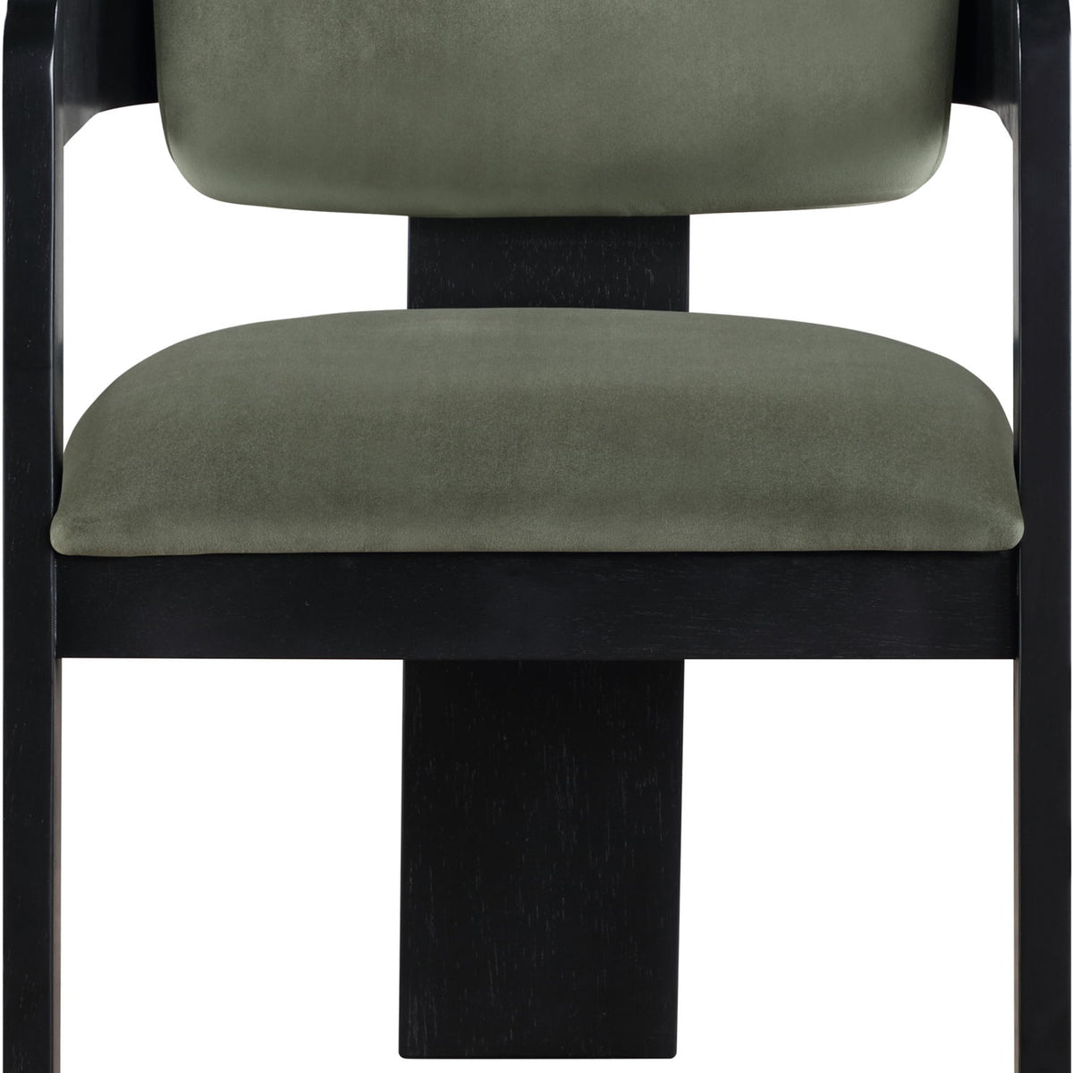 Sacha - Velvet Dining Chair With Black Base (Set of 2)