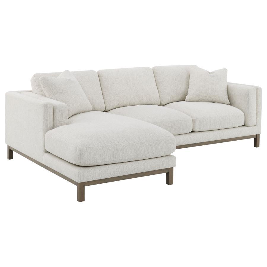 Geneva - LAF Chaise, Box 1 of 2 - Sand