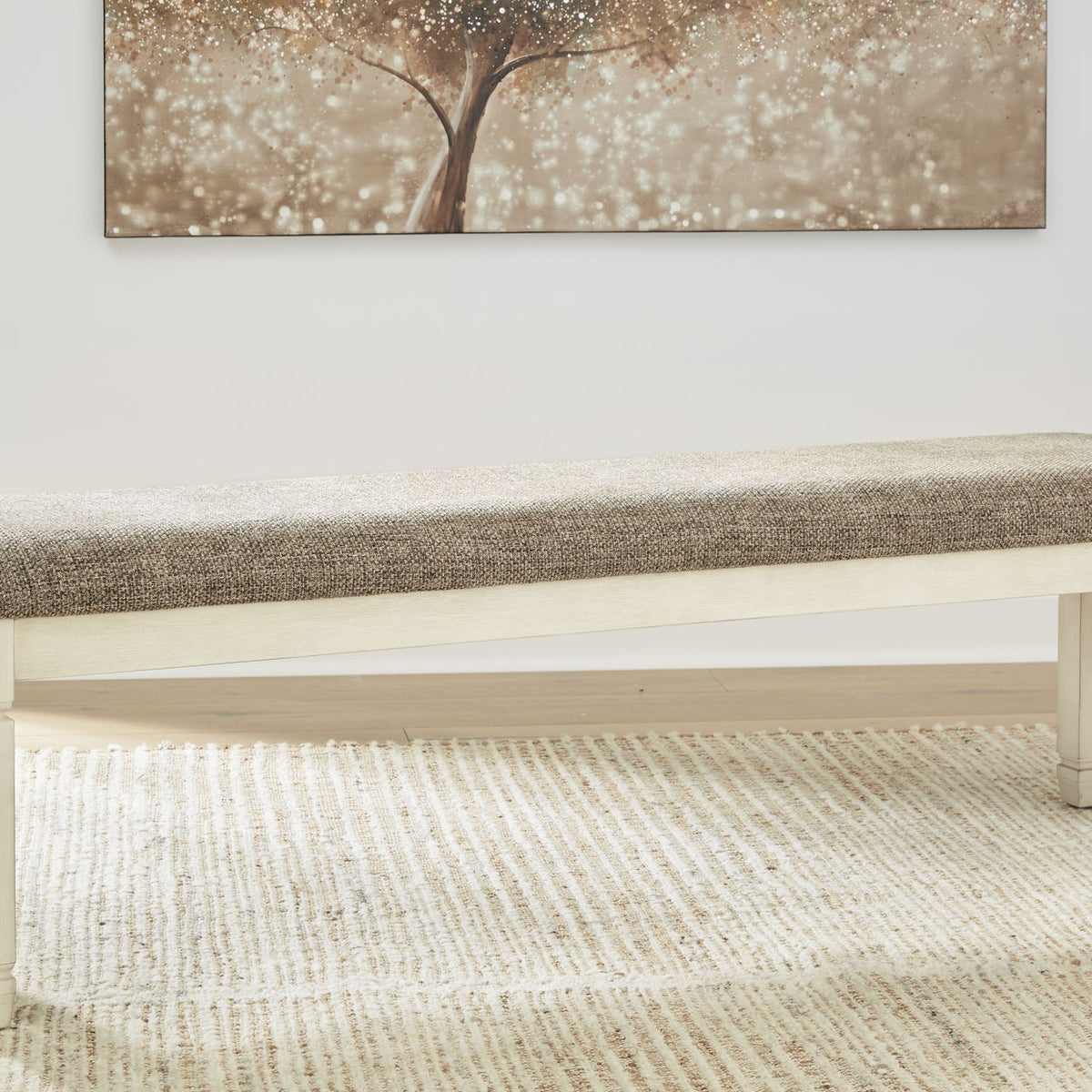 Bolanburg - Extra Large UPH DRM Bench - Brown / Beige