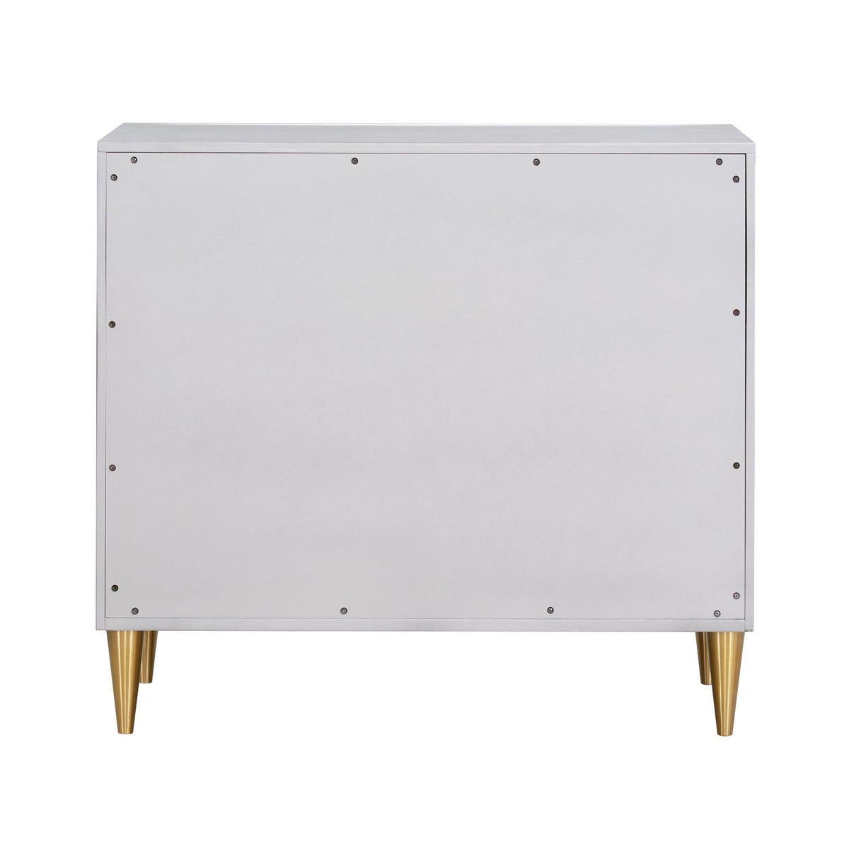 Anson - Console Cabinet - Silver / Champagne