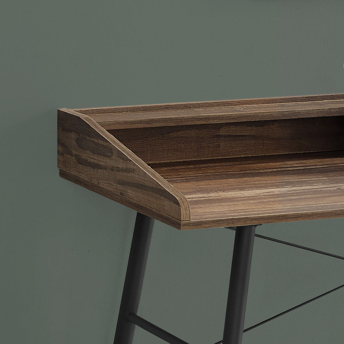 Computer Desk For Home Office, Sturdy Construction, Storage Shelves