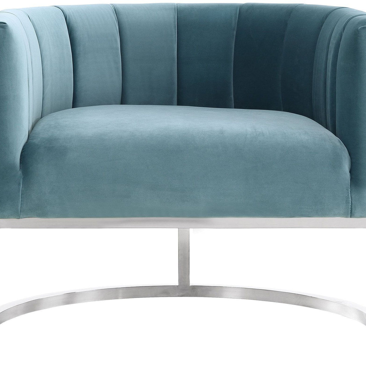 Magnolia - Chair with Silver Base