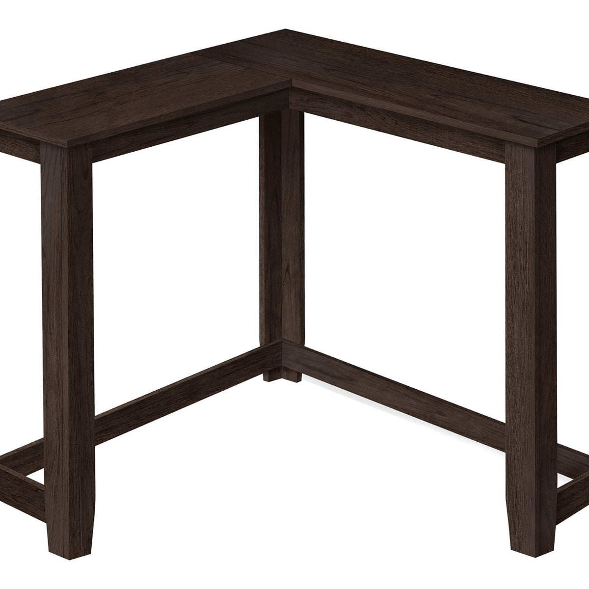 Corner Accent Console Table For Entryway, Unique Design Contemporary & Modern