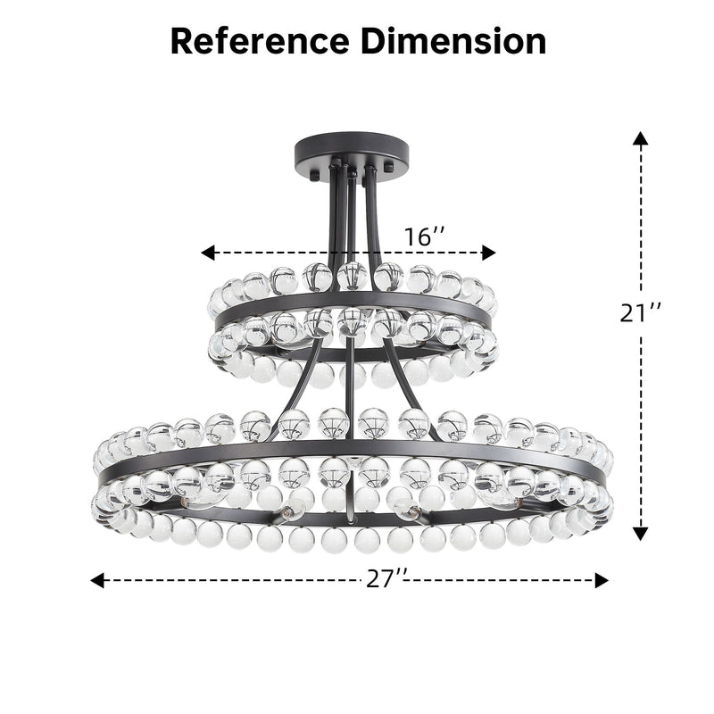 Chandelier, Pendant Light With E12 Sockets