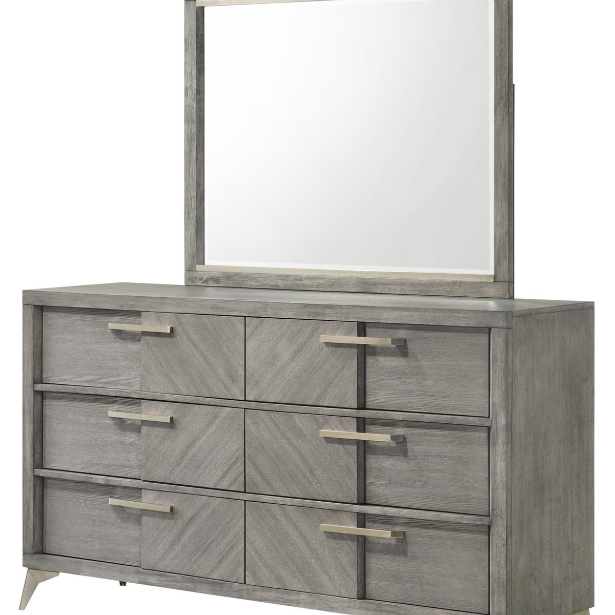 Landscape Mirror - Gray